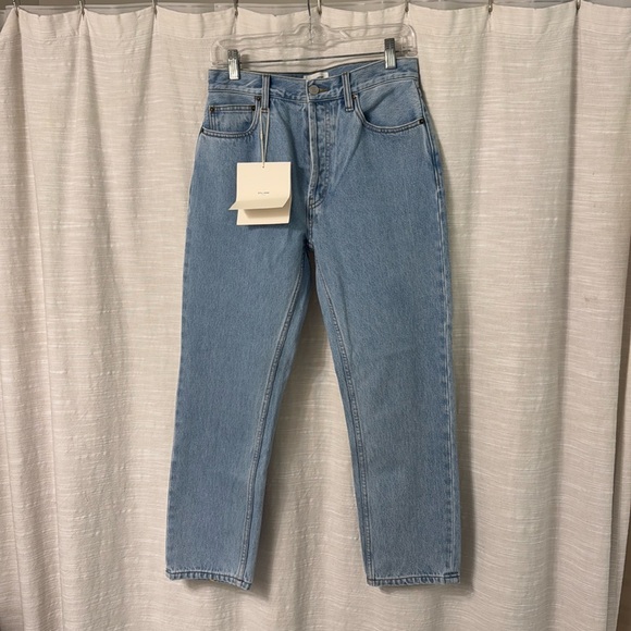 NWT Still Here Cloud Rainbow Tate Jeans Straight 28 - Picture 4 of 7